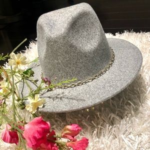 BRAND NEW Anthropologie Hat 👒 Link Trimmed Fedora